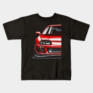 2jz Supra (red) Kids T-Shirt